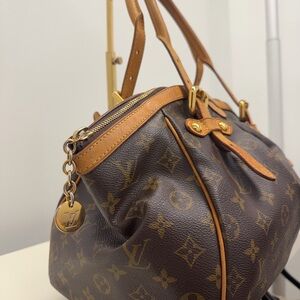 Louis Vuitton Brown Monogram Handbag Tivoli GM